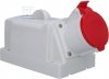 Gniazdo natynkowe OPTIMA-COMBI 3P+N+E 32A + 230V z przełącznikiem L-0-P .3257-1FFR 513